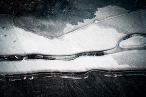 Ice Frozen Winter structure drawing