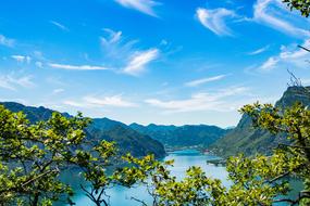 landscape of Lake Idro Lago De