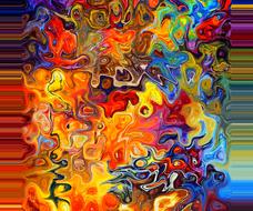 colors texture abstract drawing