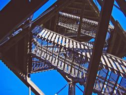 Observation Tower Emergence Stairs