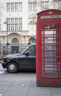 famous Red telephone Booth, england, London