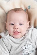 Baby funny happy
