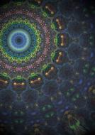 mandala psychedelic pattern flower drawing