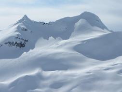 Glacier Canada Mountains in Winter
