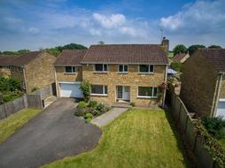 beautiful Property House with the green meadow