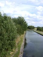 European Canal Scene