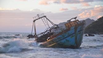 Wreck Ship Broken
