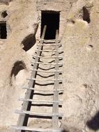 stairs in Bandelier National Reserve