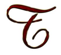 alphabet letter initial t drawing