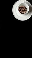 aromatic coffees in white mug