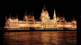 seat of the hungarian parliament