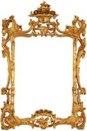 frame gold decorative antique illustration