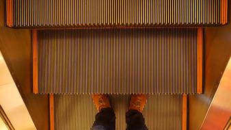 Escalator Staircase Moving