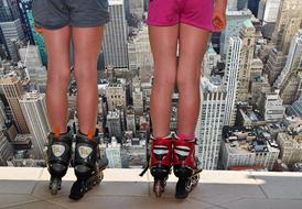 Girl Skates legs
