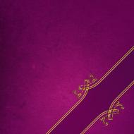 purple background with golden ornament