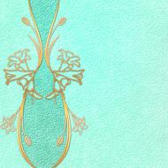 neon green scrapbooking as background