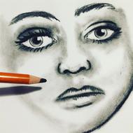 sketch drawing face