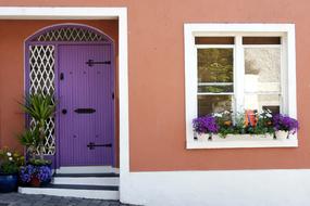 House facade Entrance