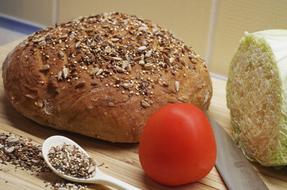 Bread Home with seeds