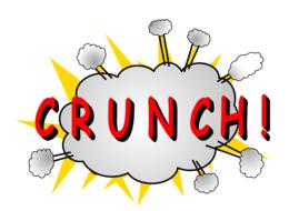 comic crunch paleness explosion
