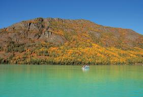 China Kala Si Lake In Xinjiang view