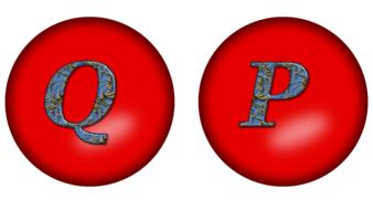 letters on red pills