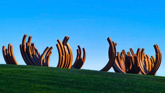 Sculpture Modern Art Metal