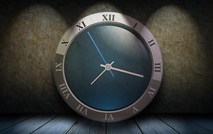 clock movement drawing