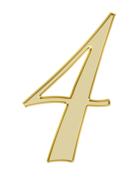 number 4 four digit drawing