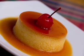 Flan Sweet Dessert