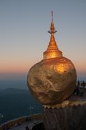Myanmar Pagoda golden dome