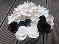 cake decorated with flowers