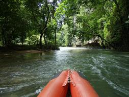 Canoeing River Water