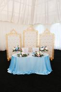 Decorative ceremony Wedding Table