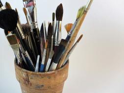 artist's brushes