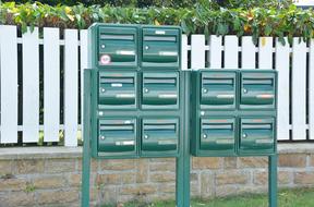 Mail Box Address post