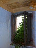 Window Abandoned building