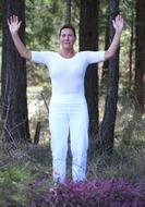 Qi-Gong Calm Qigong in park