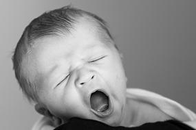 Newborn Yawning Early Days First