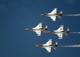 Air Show Thunderbirds Military Us