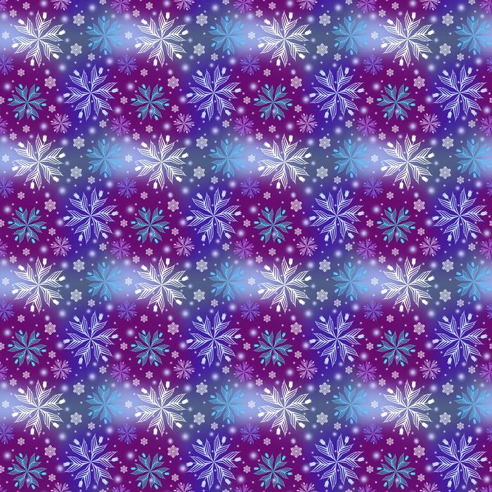snow white blue purple drawing