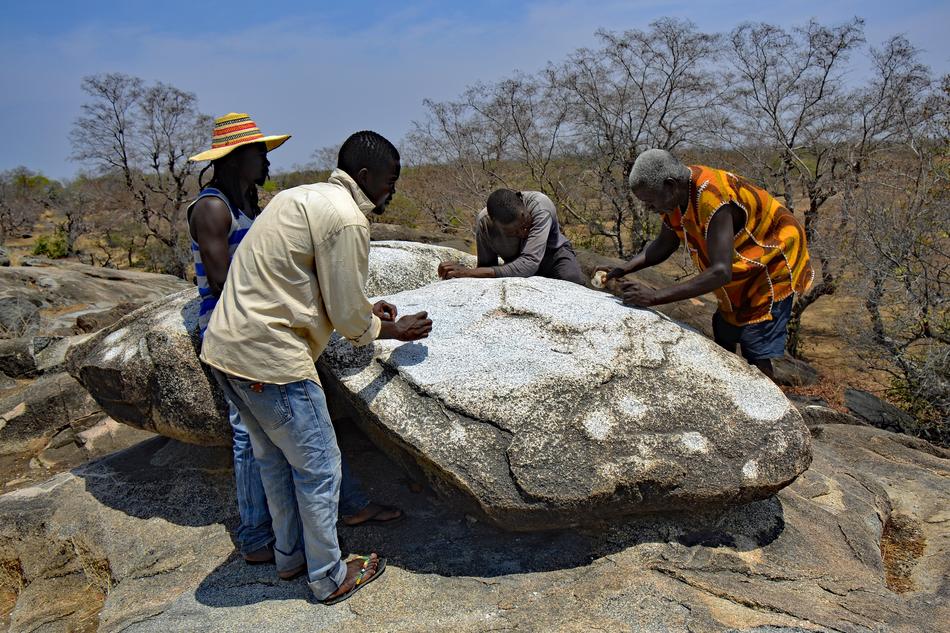 Paga people excavations