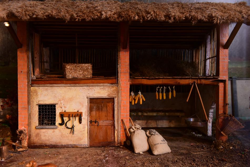 cozy barn in the village