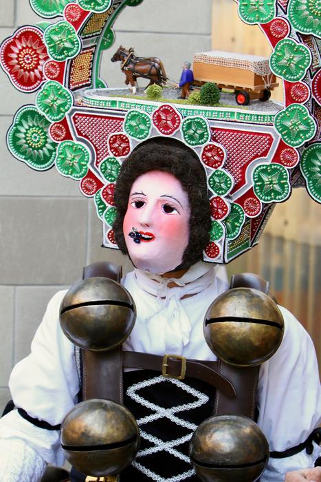 traditional dressed up doll