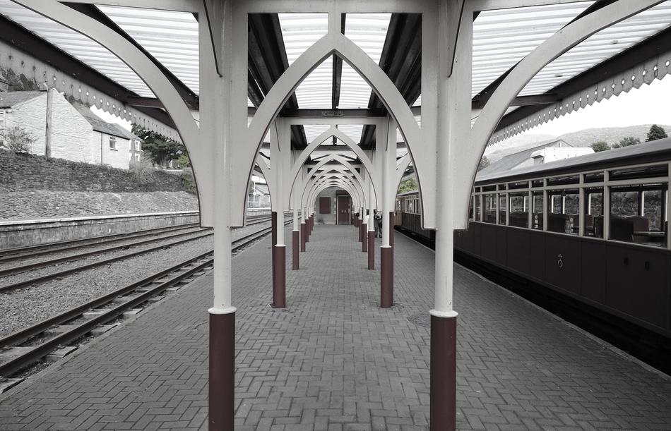 Steam Railway Train Station