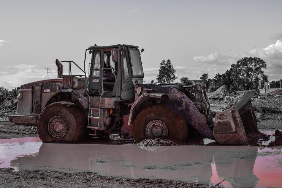 Bulldozer Heavy Machine Vehicle