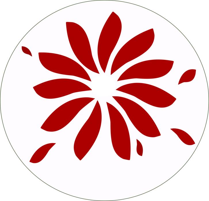 flower minimum logo almisu i
