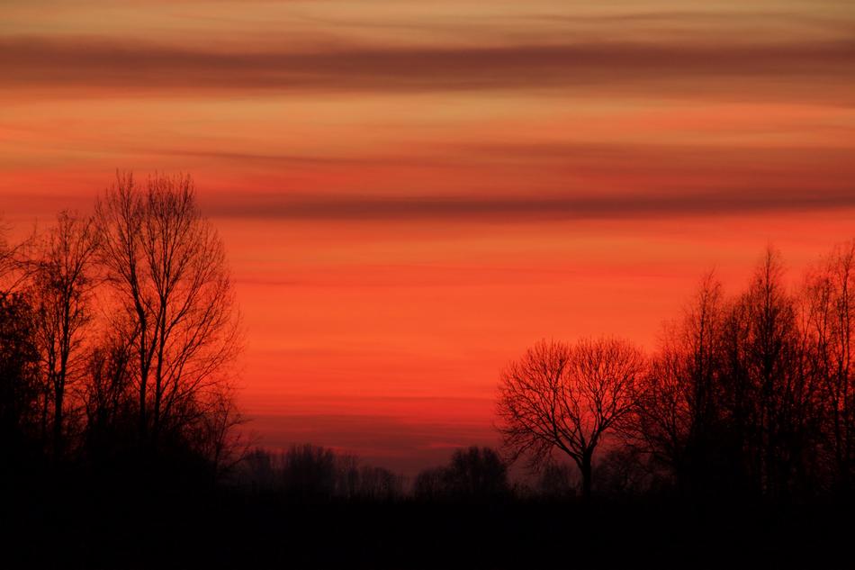 Sunset Red Air Setting