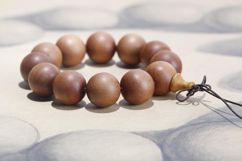 brown beads bracelet