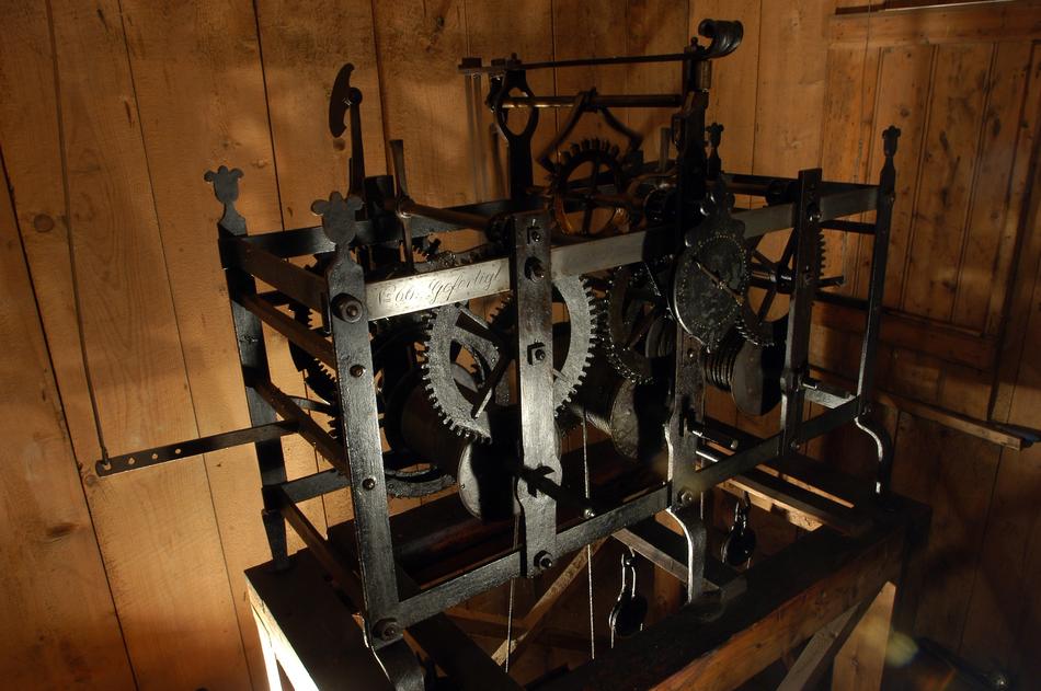 church clock mechanism